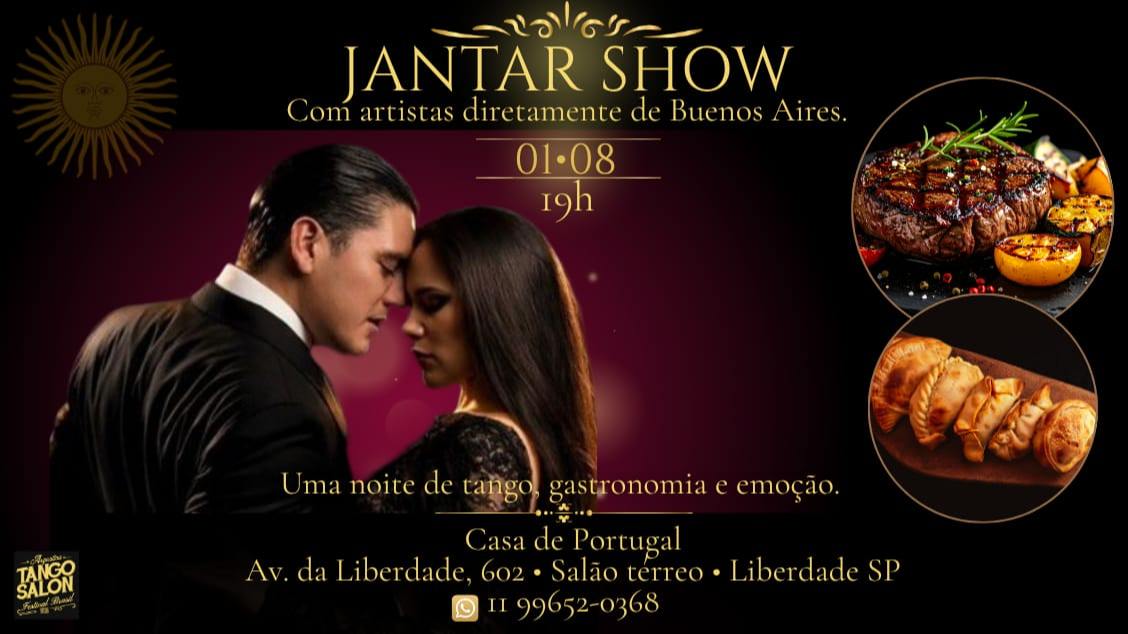 Imagem do evento Jantar Show Diretamente de Buenos Aires