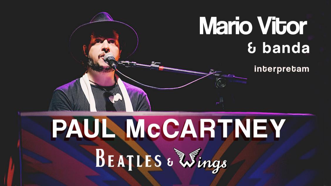 Mario Vitor e banda interpretam Paul McCartney