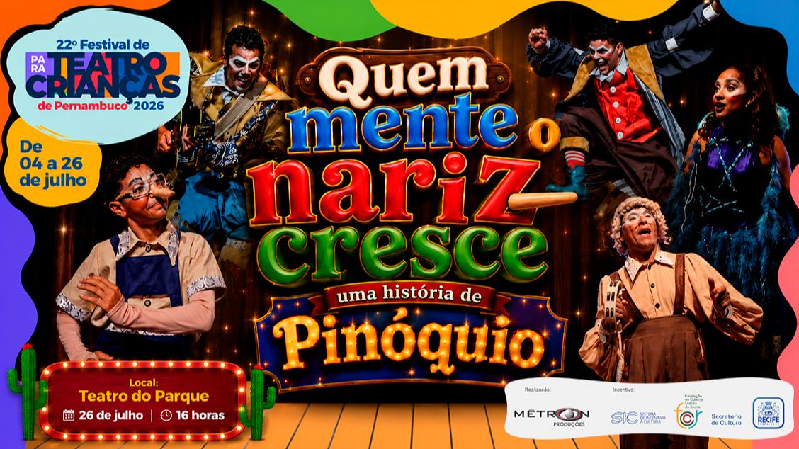 Imagem do evento Quem mente o nariz cresce, uma história de Pinóquio