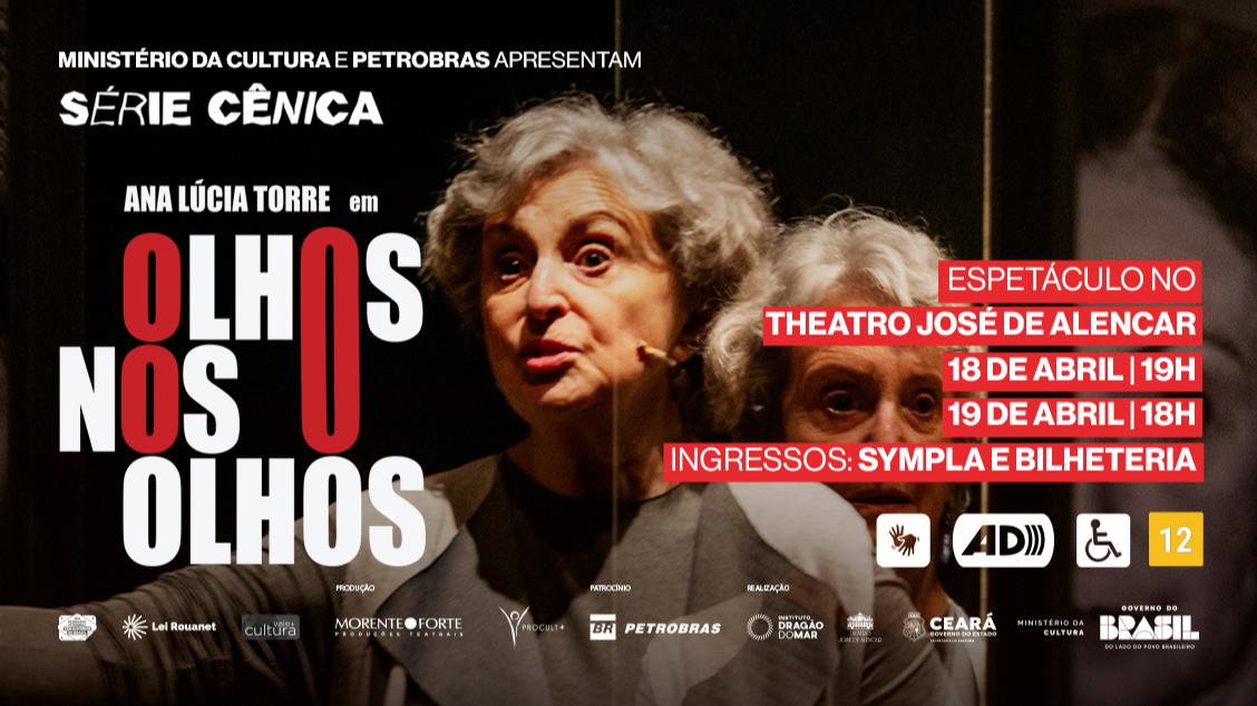 Imagem do evento 'Olhos nos Olhos', com Ana Lúcia Torre