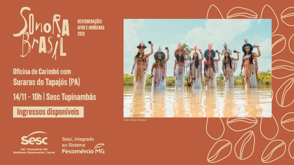 Imagem do evento Sonora Brasil - Oficina de Carimbó - Surraras dos Tapajós (PA) 