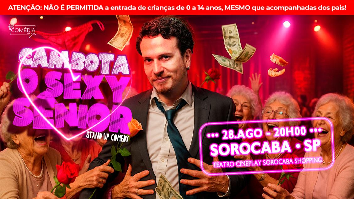 Fabiano Cambota em Sorocaba - Novo Show - Turnê 2026