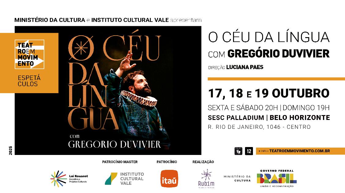 Imagem do evento O CÉU DA LÍNGUA 