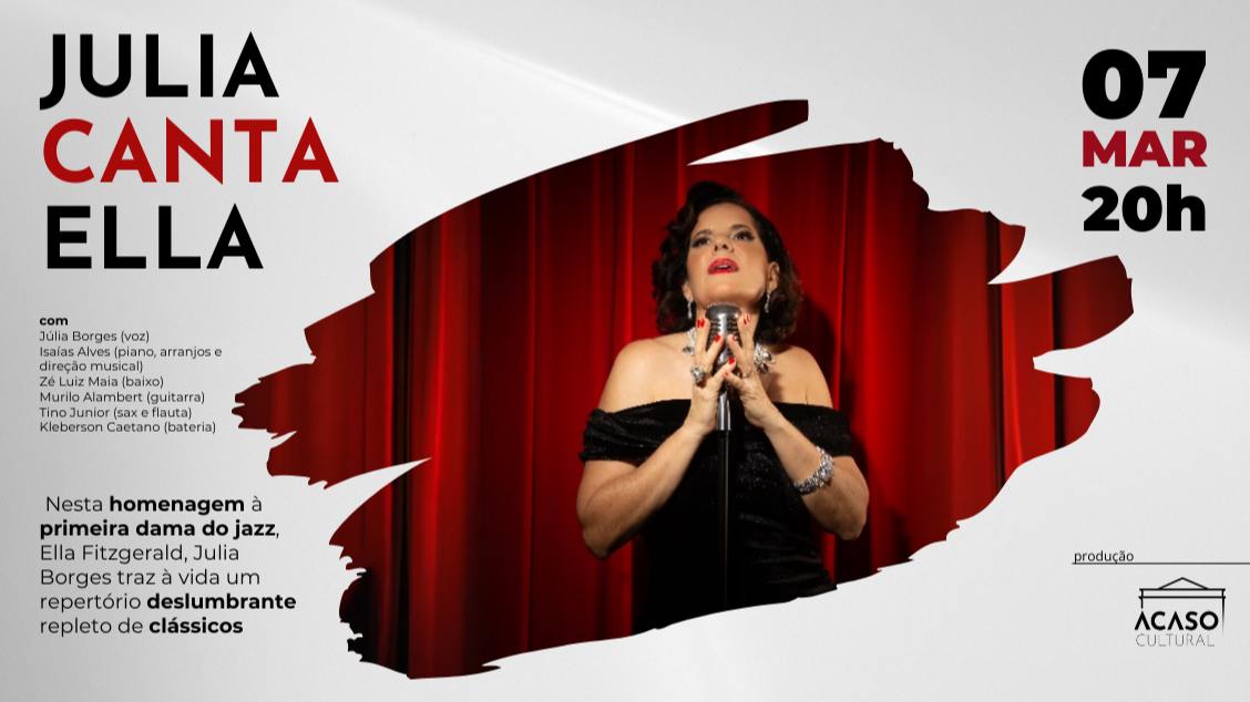 Imagem do evento Julia canta Ella