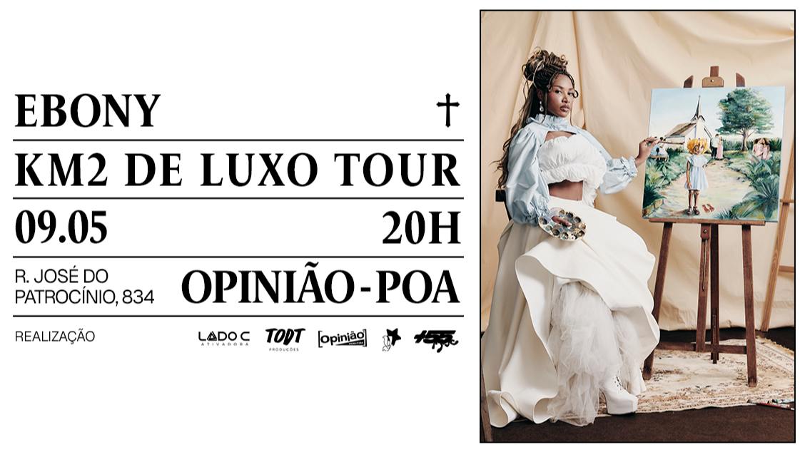 Imagem do evento EBONY EM PORTO ALEGRE - 09/05/2026
