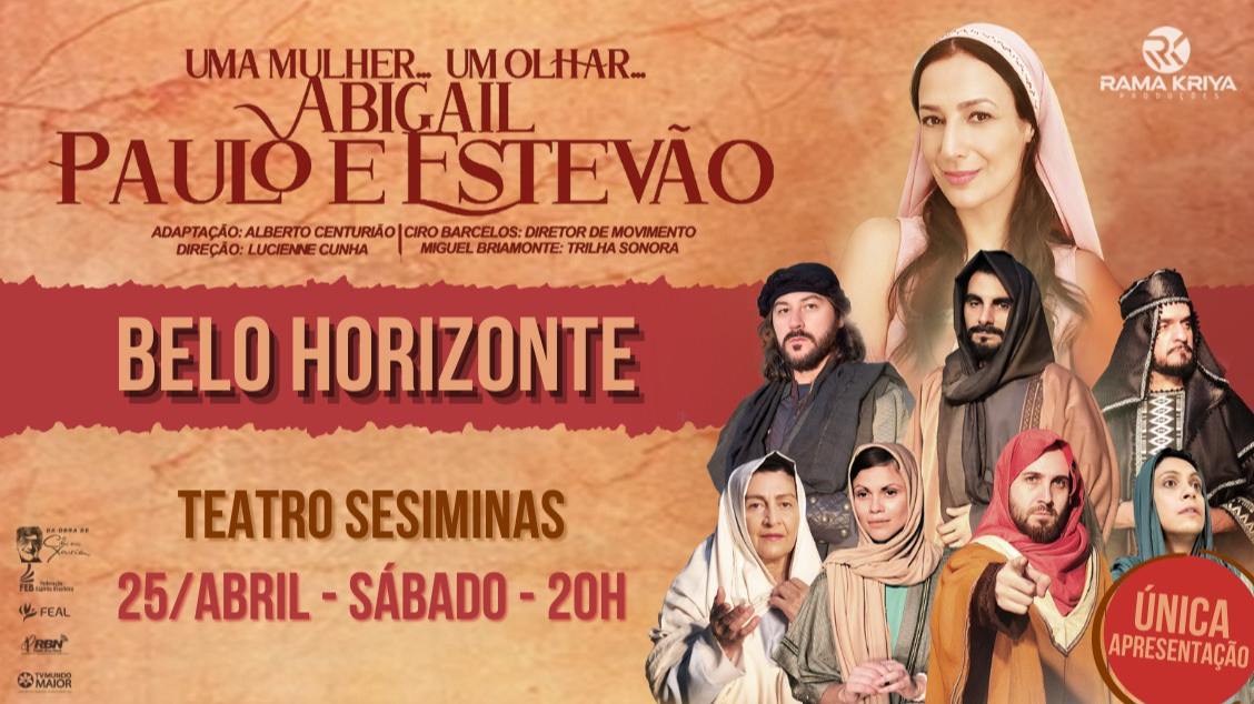 Imagem do evento Uma Mulher, Um Olhar, Abigail, Paulo e Estevão