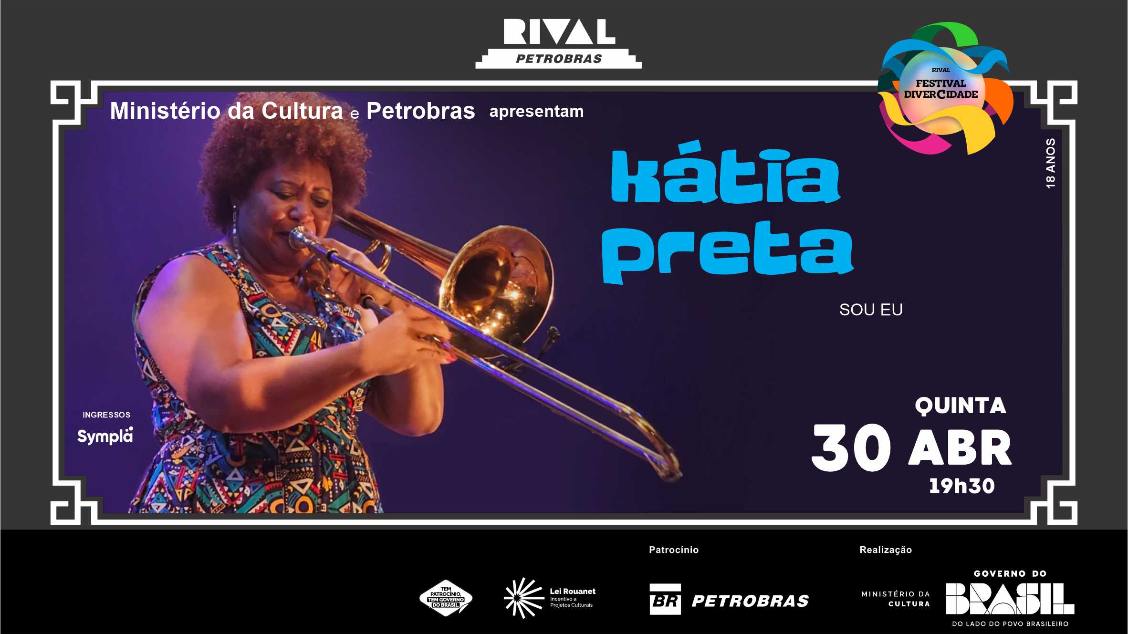 KÁTIA PRETA NO SHOW “SOU EU”