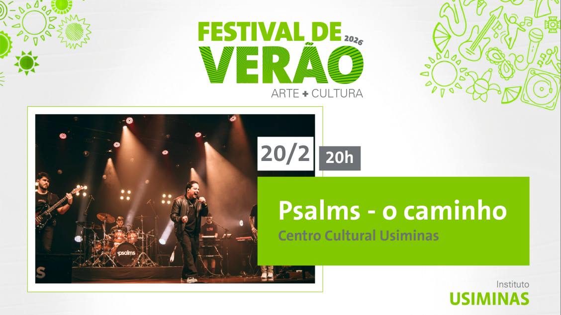 Imagem do evento FESTIVAL DE VERÃO 2026 - BANDA PSALMS 'O CAMINHO'