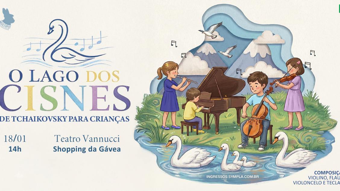 Imagem do evento O Lago dos Cisnes - De Tchaikovsky para Crianças