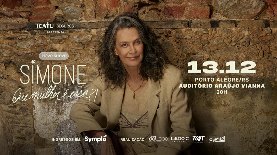 Imagem do evento SIMONE EM PORTO ALEGRE - 13/12/2026