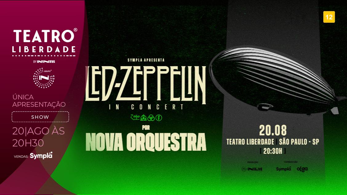 Imagem do evento Led Zeppelin in Concert Por Nova Orquestra - São Paulo