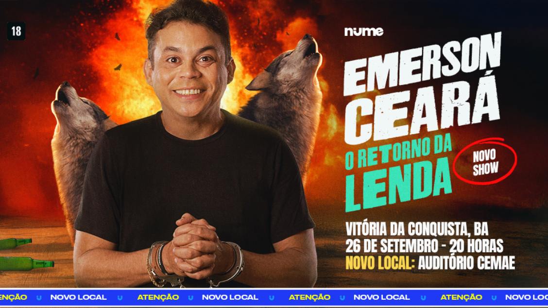 Emerson Ceará em Vitória da Conquista/BA O Retorno da Lenda