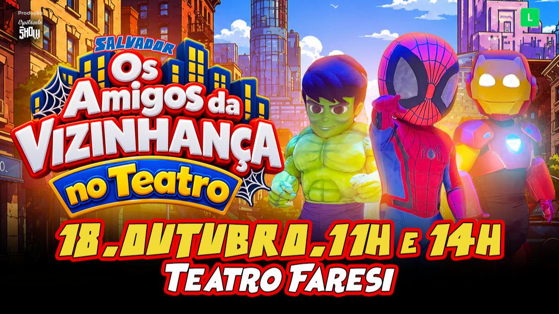 Imagem da fonte — Os Amigos da Vizinhança no Teatro