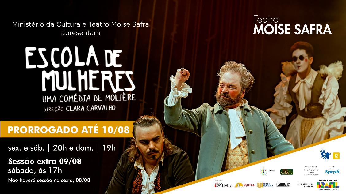 Imagem do evento ESCOLA DE MULHERES uma comédia de Molière