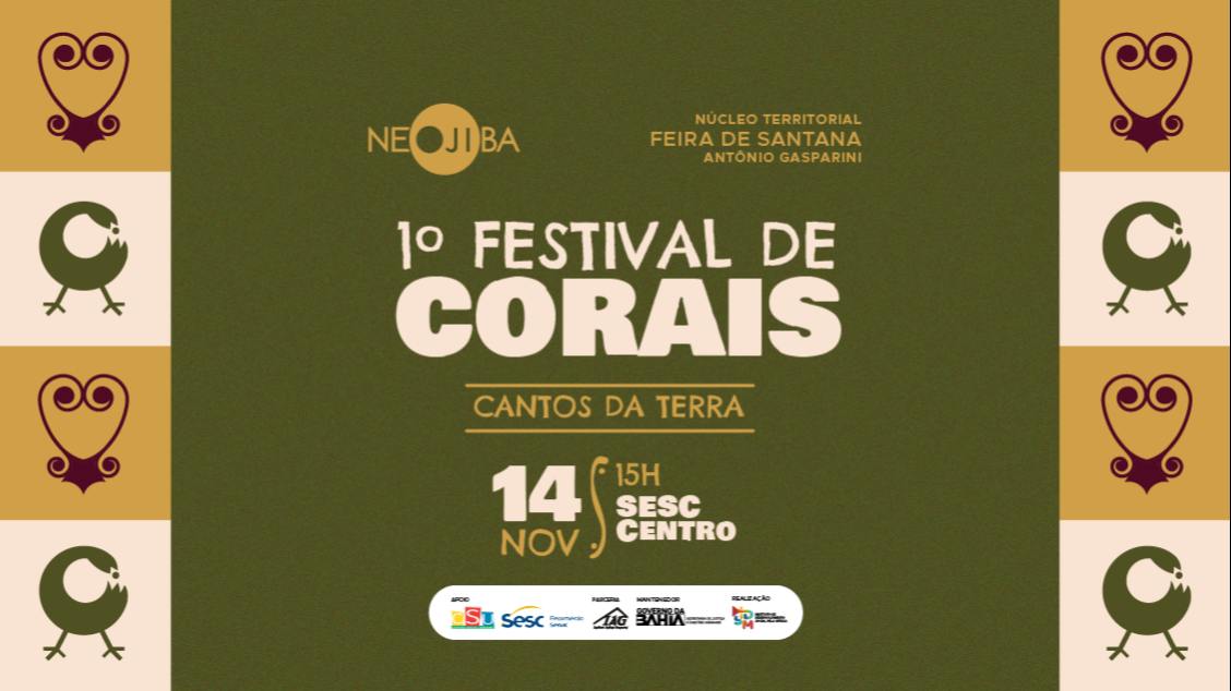 Imagem do evento 1° Festival de Corais Cantos da Terra
