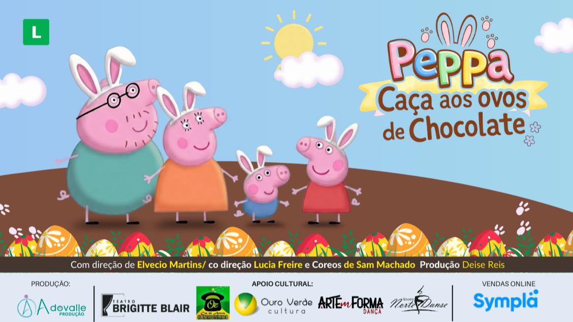 Peppa – Caça aos ovos de chocolate