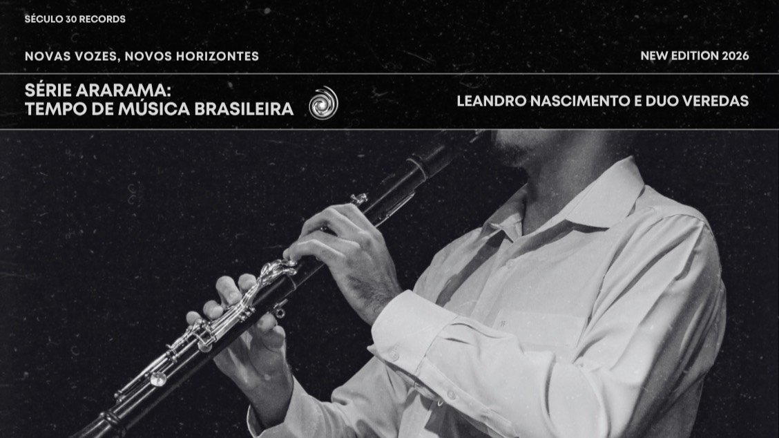 Imagem do evento Série Ararama: Tempo de Música Brasileira Leandro Nascimento e Duo Veredas