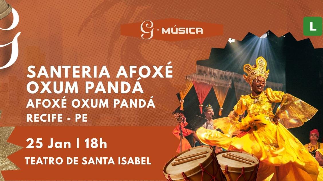 Imagem do evento Santeria Afoxé Oxum Pandá