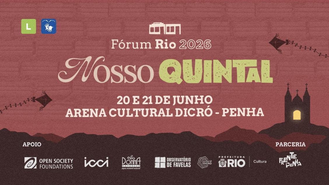 Imagem do evento Fórum Rio 2026: Nosso Quintal