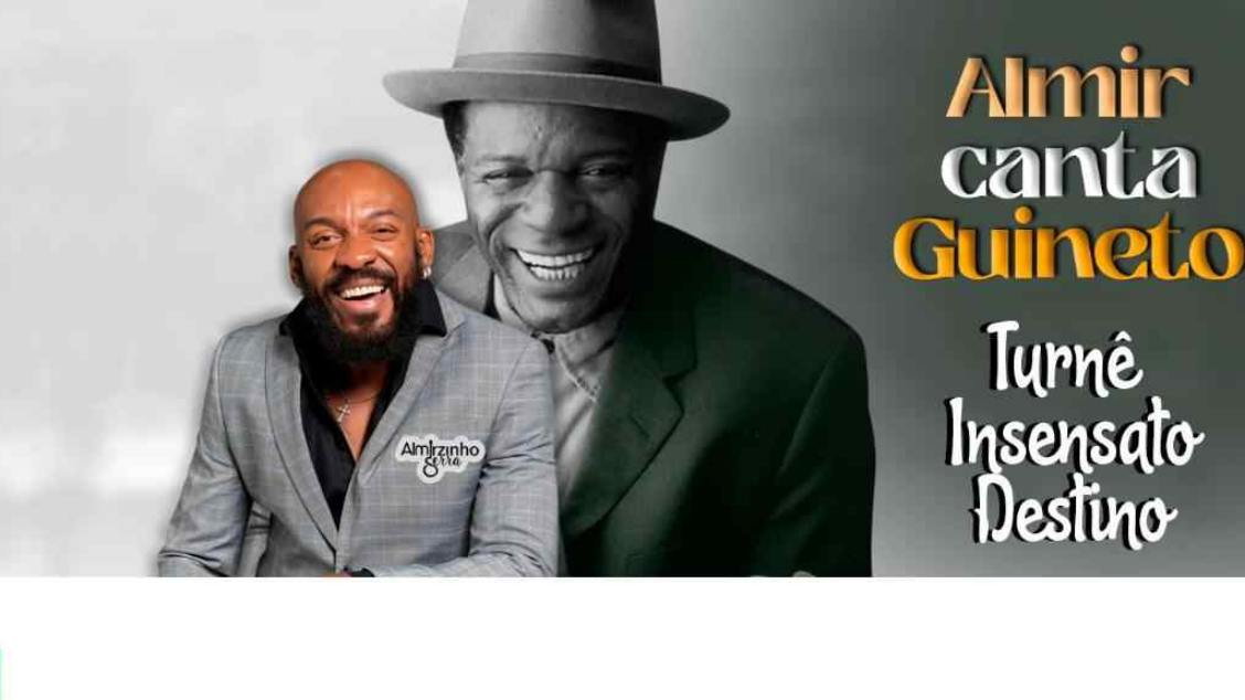 Imagem do evento Almir canta Guineto - Insensato Destino [20h]
