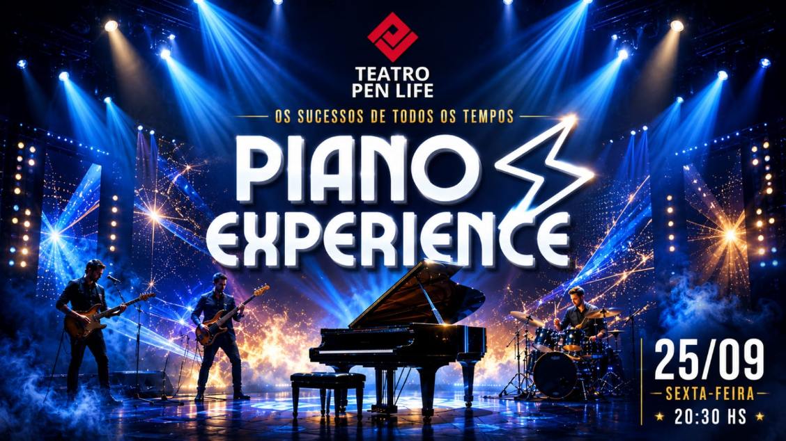 PIANO EXPERIENCE – Os Sucessos de Todos os Tempos 25 Set. Sexta 20h30
