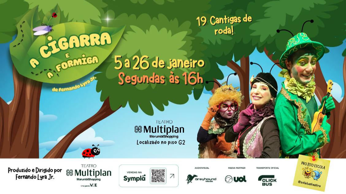 Imagem do evento A Cigarra e a Formiga