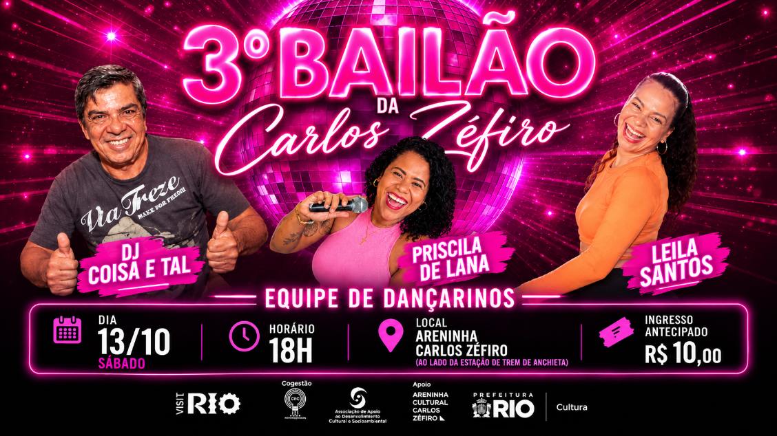 3° Bailão da Carlos Zéfiro