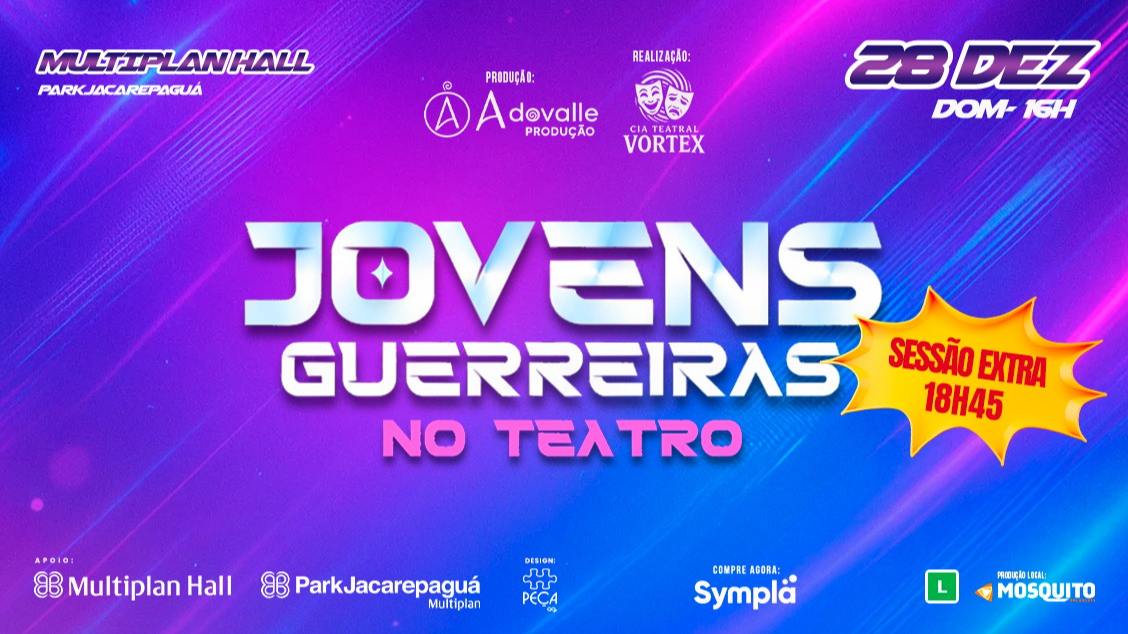 Imagem do evento JOVENS GUERREIRAS NO TEATRO