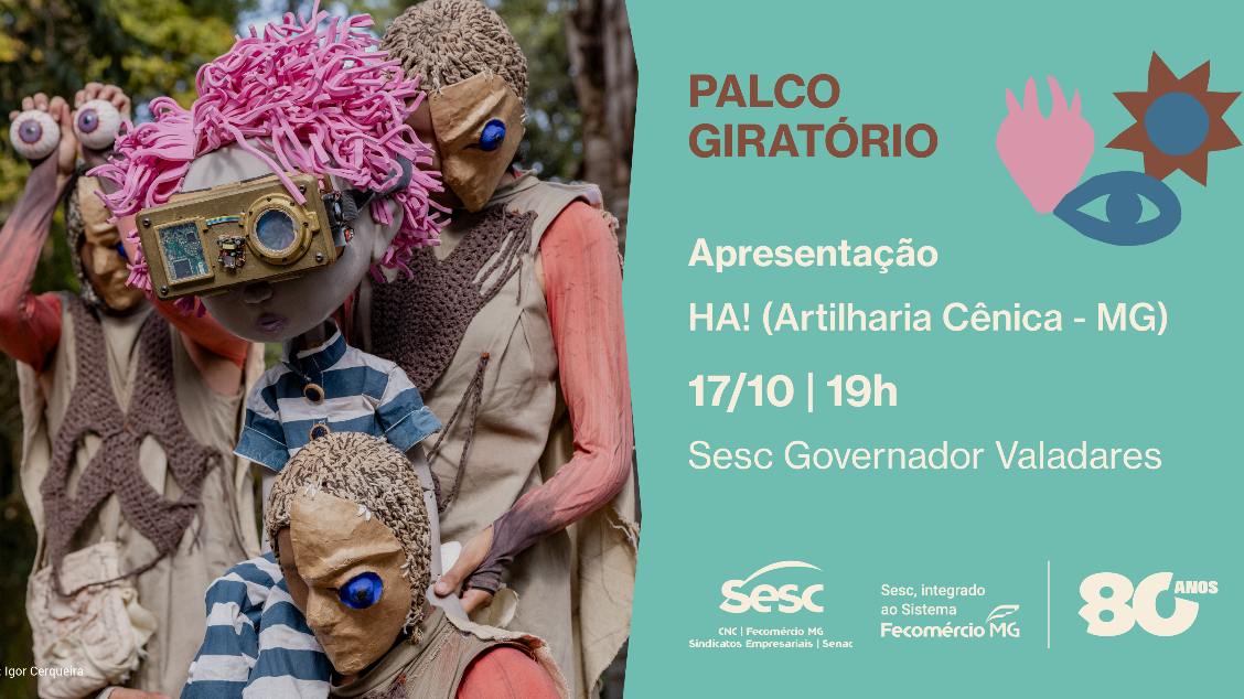 Imagem do evento Há!,  Com Artilharia Cênica