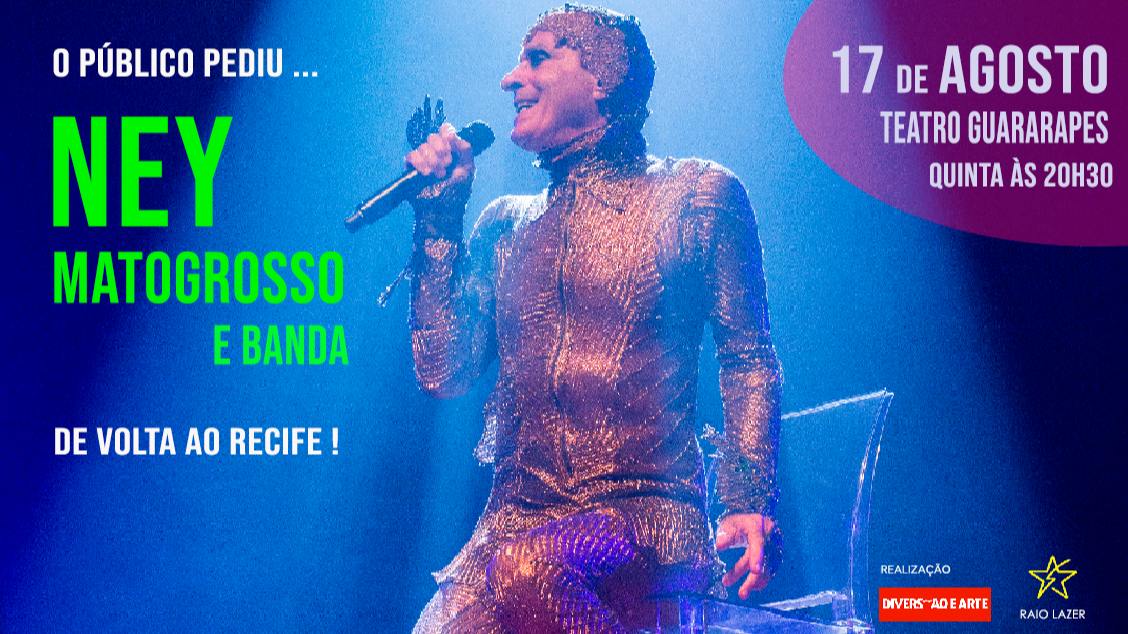 Ney Matogrosso Agenda Evento ON