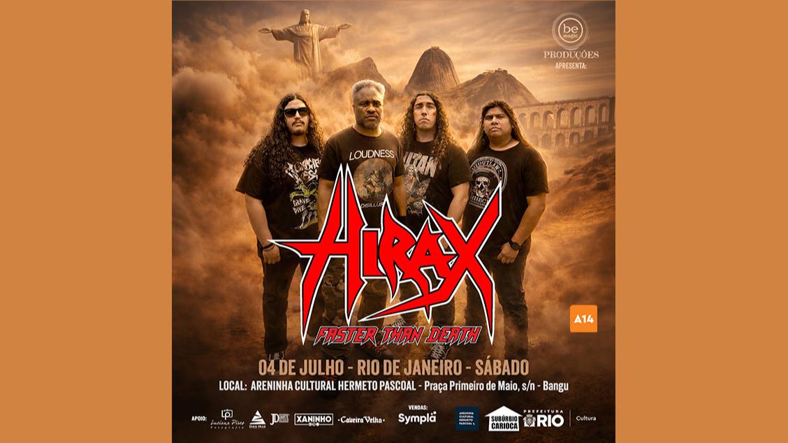 Hirax - Turnê Faster than Death
