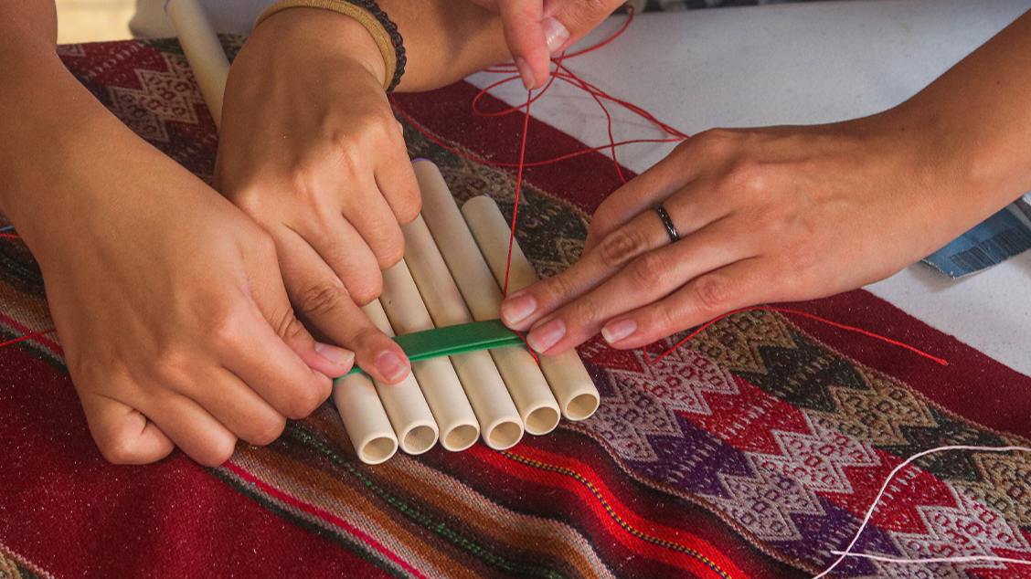 Imagem do evento Oficina  Construindo Lakitas (flauta andina) e aprendendo a tocar