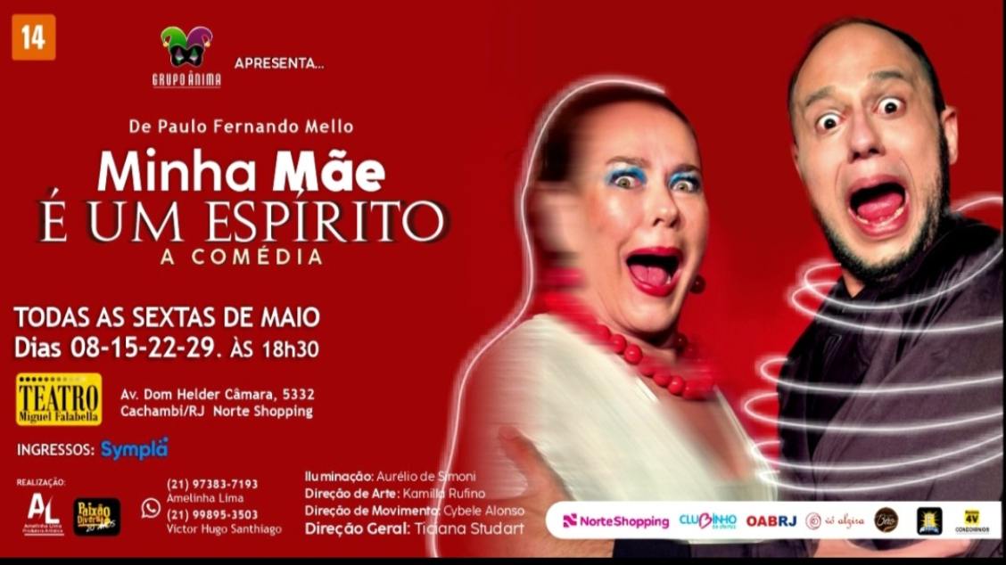 Imagem do evento Minha mãe É um espirito - A comédia!