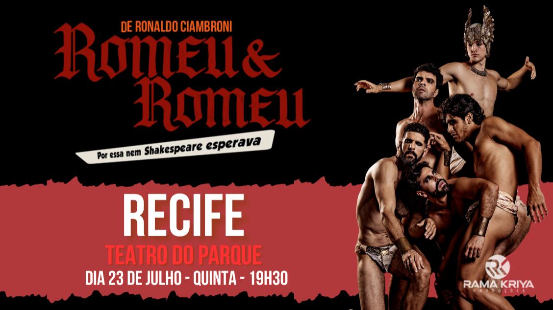Imagem do evento ROMEU E ROMEU - POR ESSA NEM SHAKESPEARE ESPERAVA