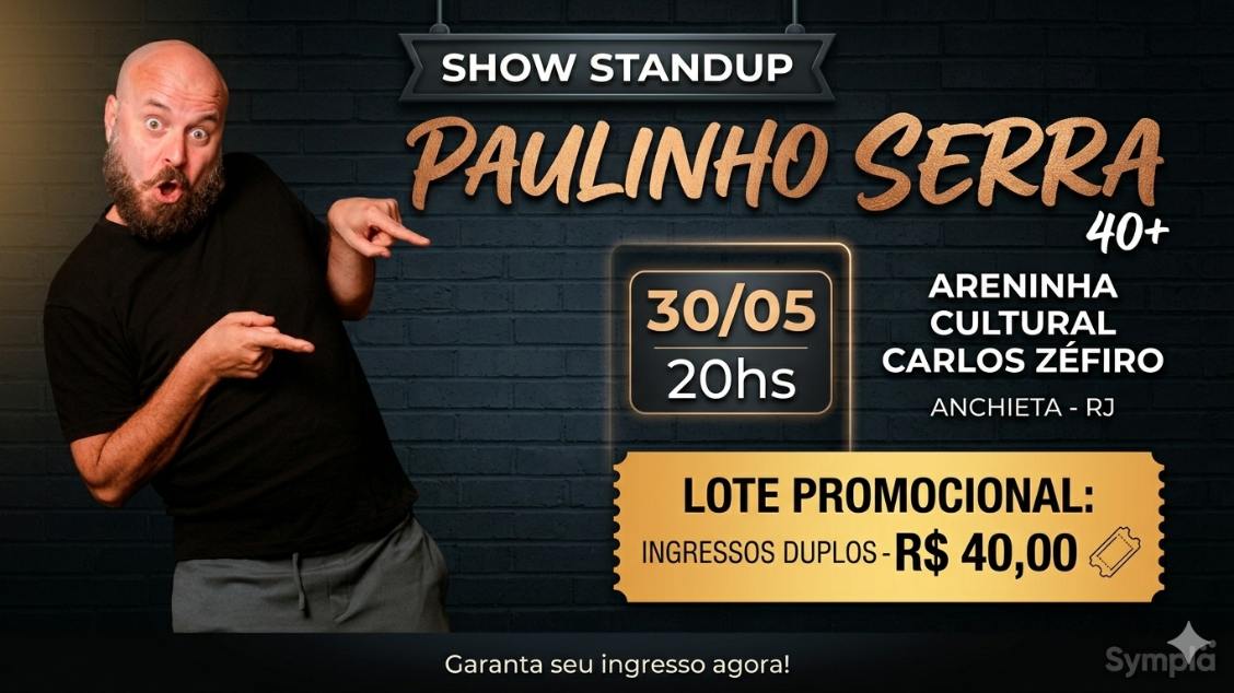 Imagem do evento Paulinho 40 +