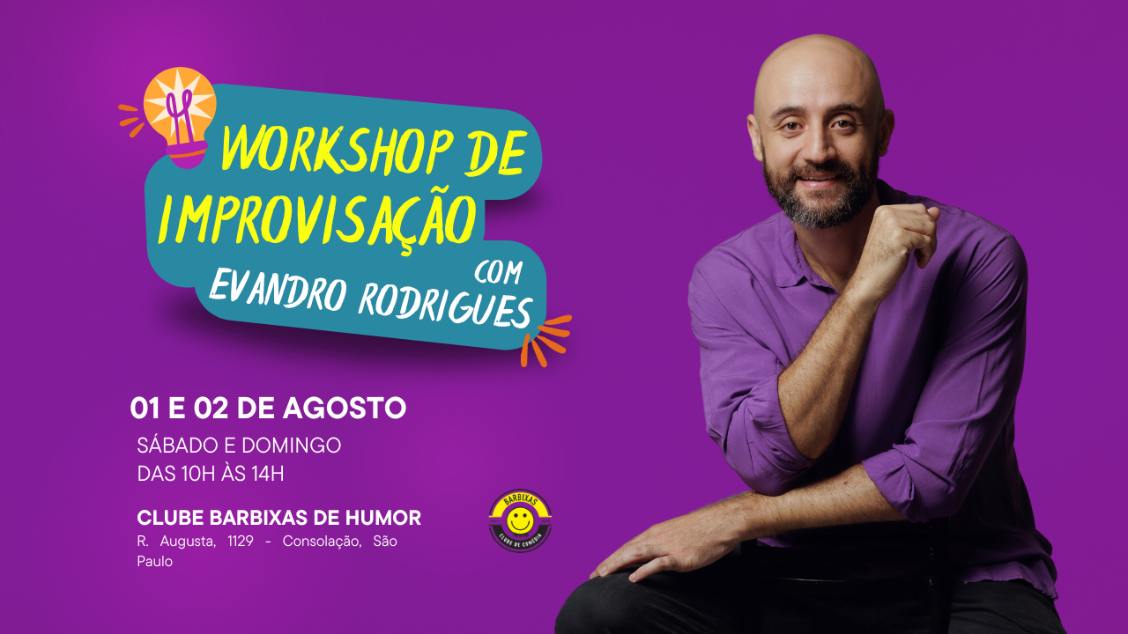 Imagem do evento CURSO - Workshop de Improvisação com Evandro Rodrigues