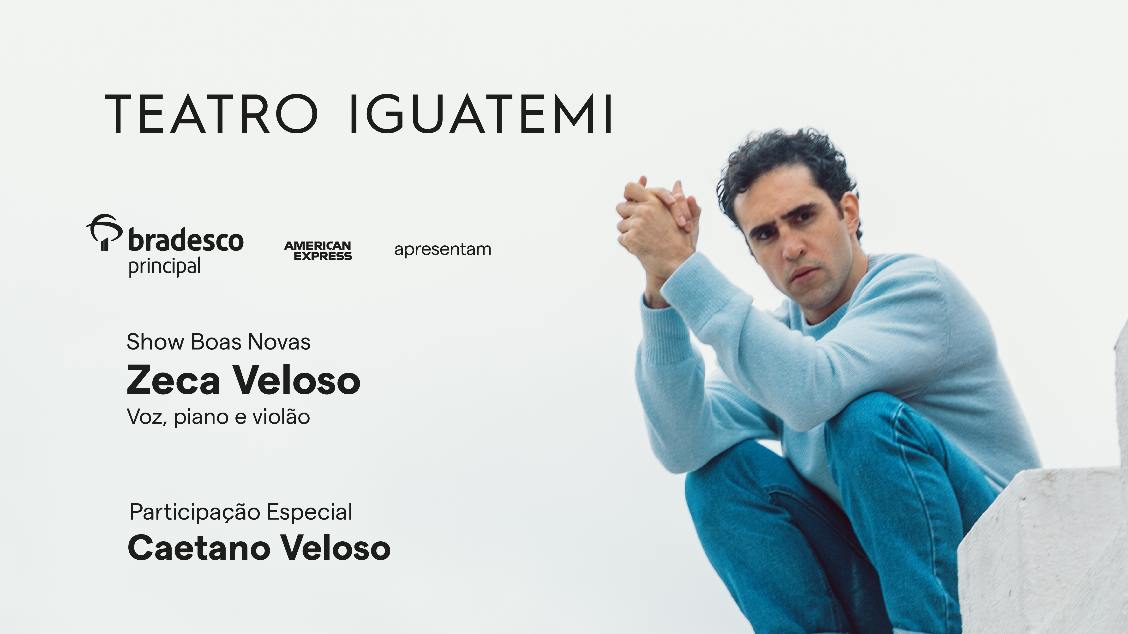 Zeca Veloso com Participação Especial Caetano Veloso em São Paulo