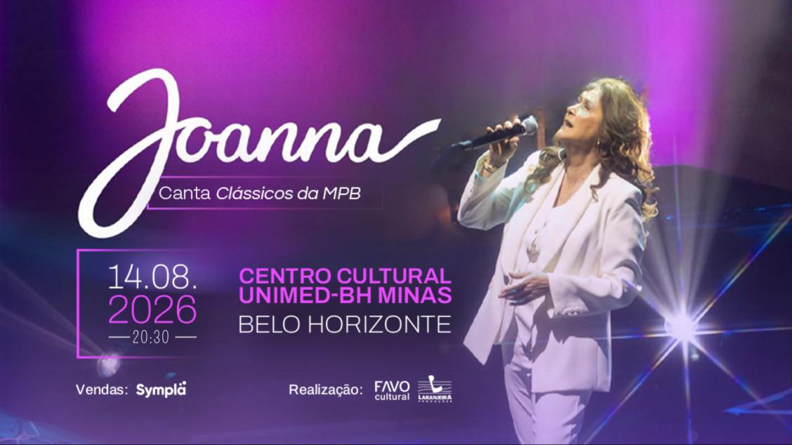 Imagem do evento JOANNA CANTA CLÁSSICOS DA MPB