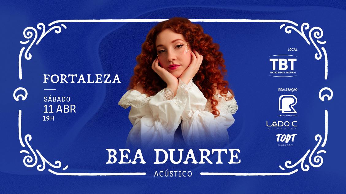 Imagem do evento BEA DUARTE ACÚSTICO EM FORTALEZA 