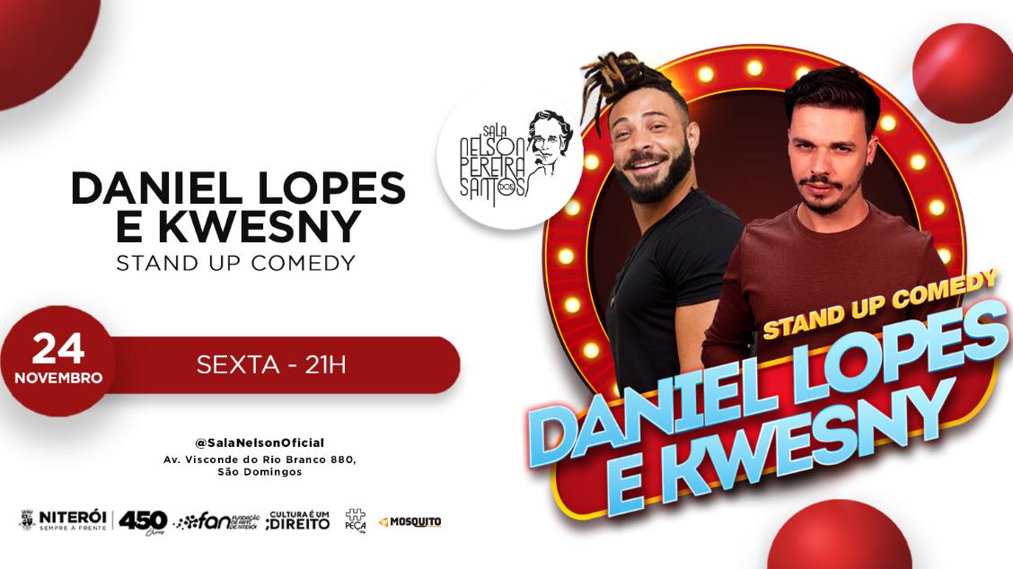 Daniel Lopes e Kwesny em Niterói