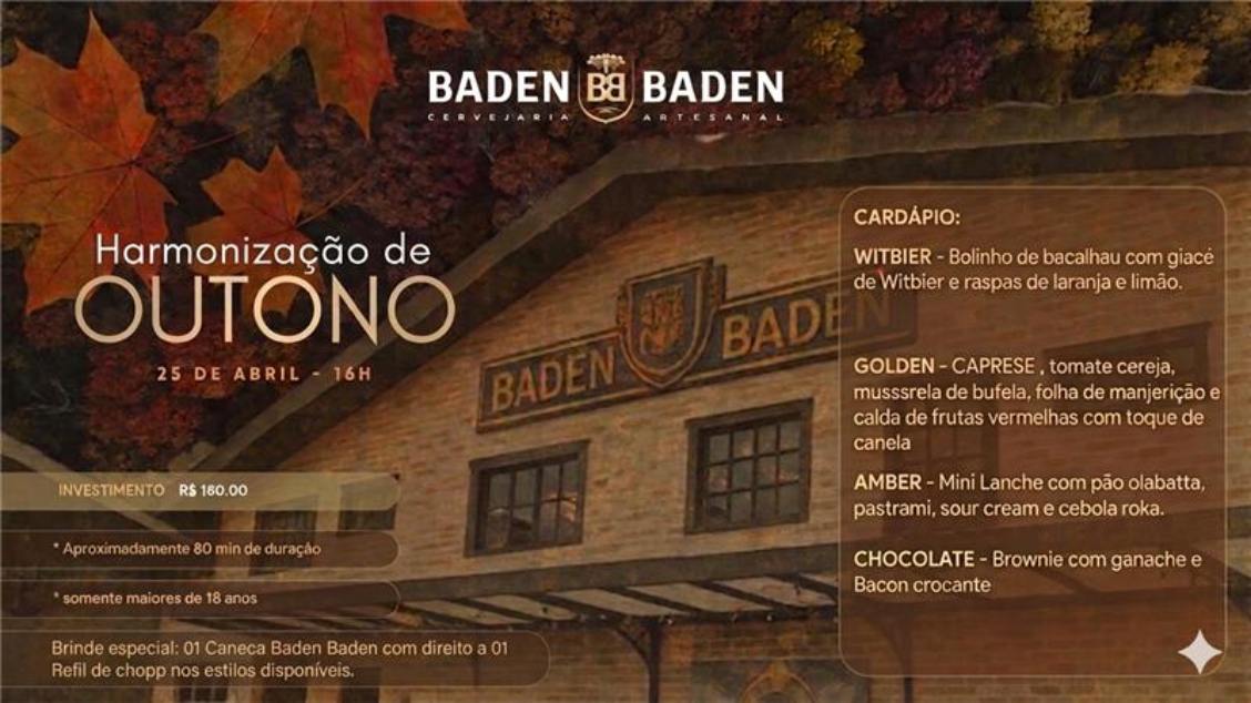 Imagem do evento Tour Harmonizado de Outono