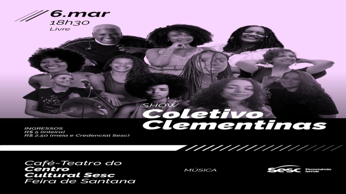 Imagem do evento SHOW Coletivo Clementinas
