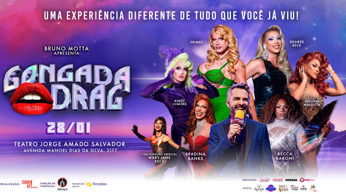 Imagem do evento GONGADA  DRAG SALVADOR