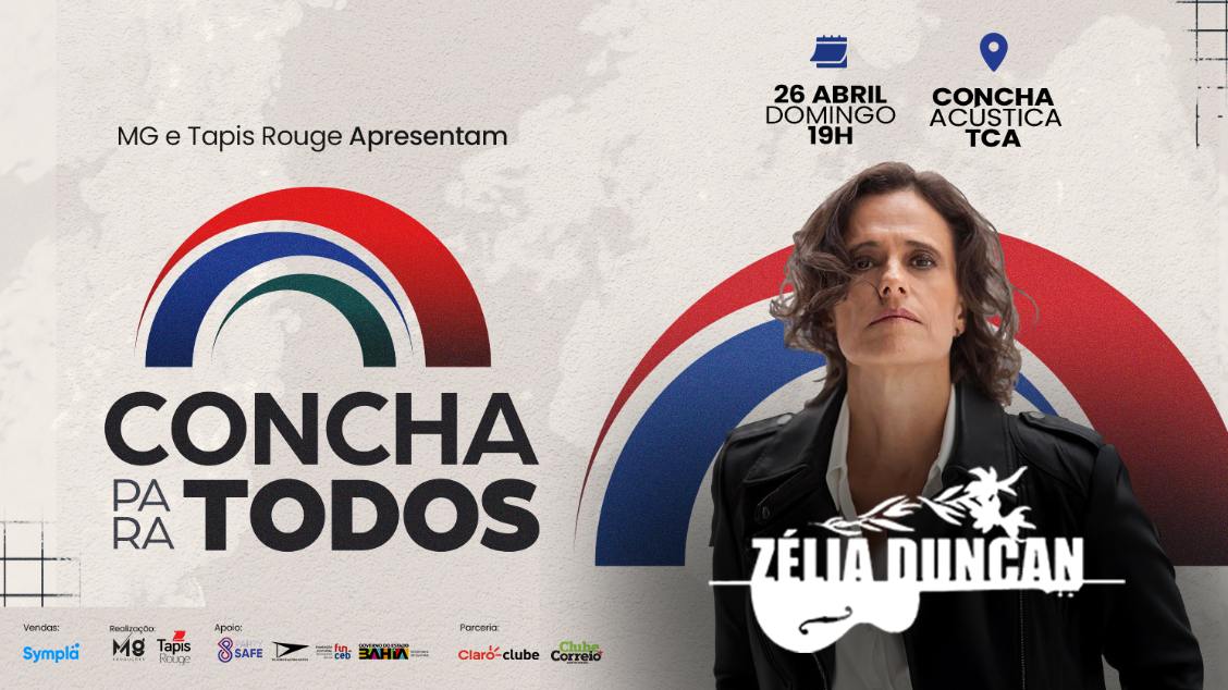 Imagem do evento CONCHA PARA TODOS – ZÉLIA DUNCAN						