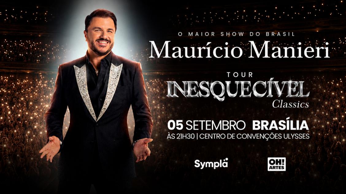 Imagem do evento MAURÍCIO MANIERI - TOUR CLASSICS EM BRASÍLIA