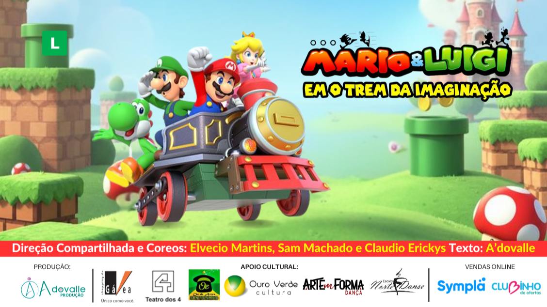 MARIO & LUIGI EM O TREM DA IMAGINAÇÃO