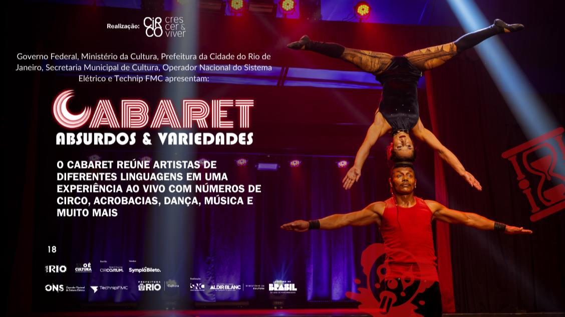 Imagem do evento CABARET – Absurdos e Variedades 20/11
