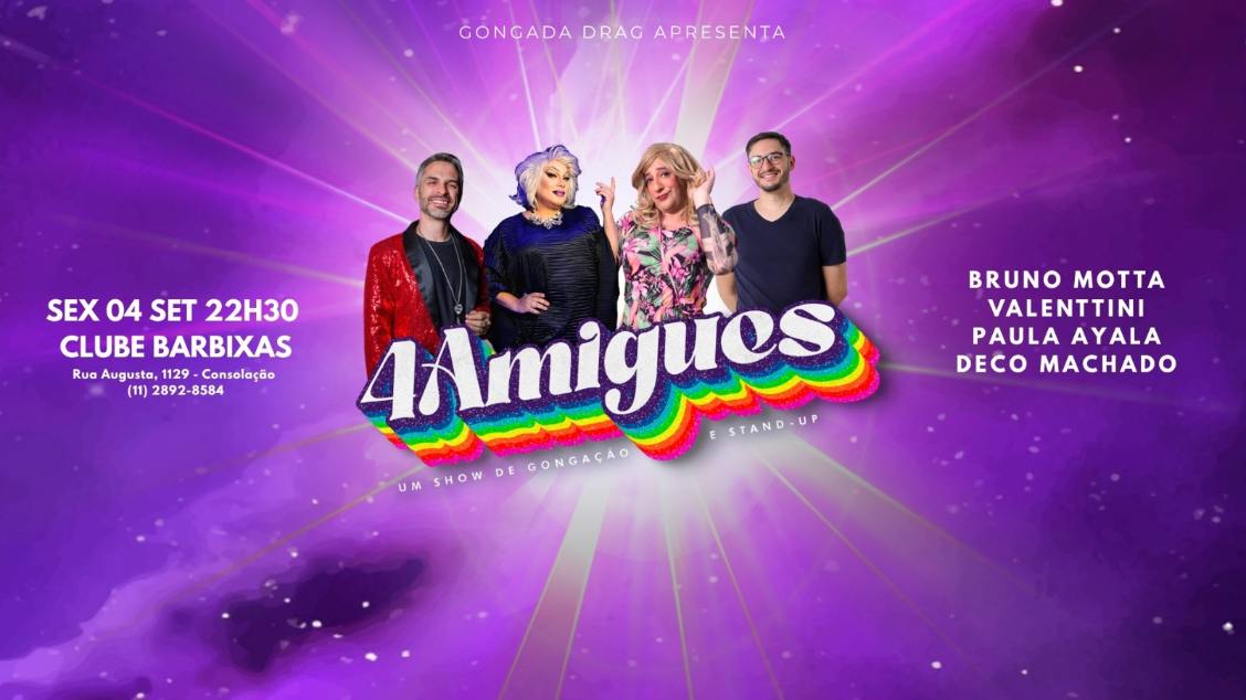 Imagem do evento 4 Amigues 