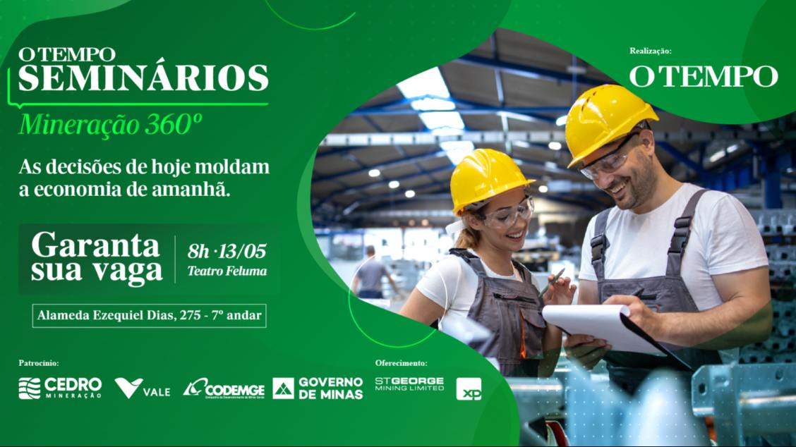 Imagem do evento O TEMPO Seminários Mineração 360º