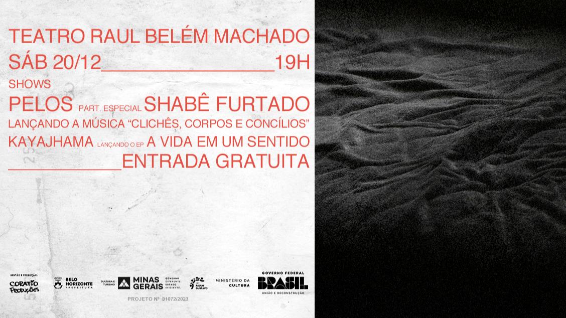 Imagem do evento SHOW DAS BANDAS KAYAJHAMA E PELOS